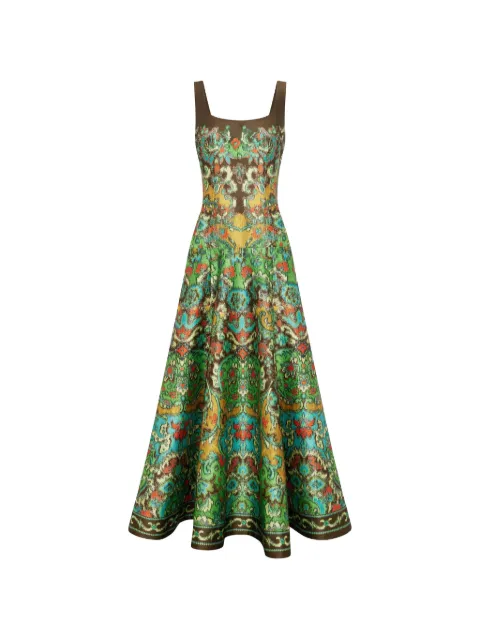 ALEMAIS Charlotte gown Green 7994D