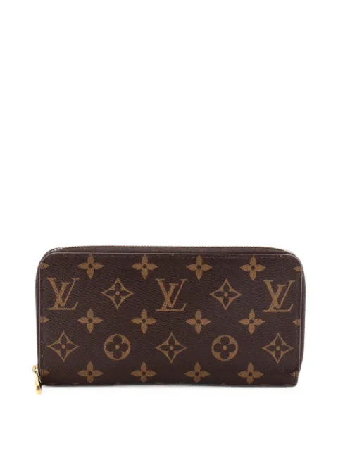 Louis Vuitton Pre-Owned Zippy Wallet Monogram Canvas small wallets Brown EV7BU3IU55X6YVH2