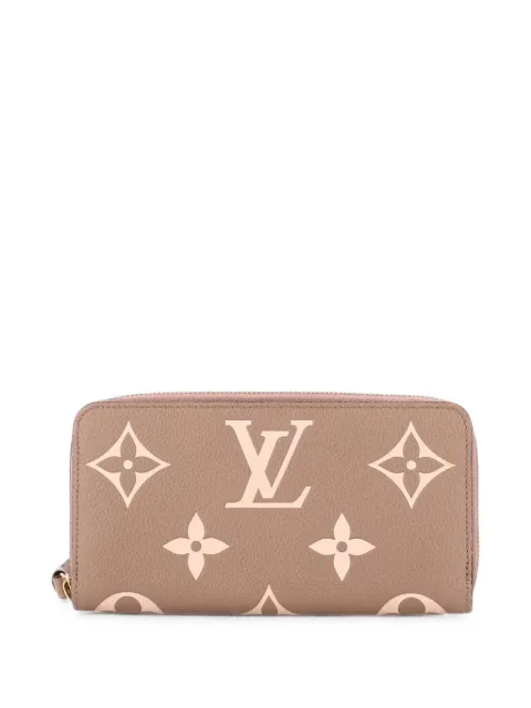 Louis Vuitton Pre-Owned Zippy Wallet Bicolor Monogram Empreinte Giant small wallets Neutrals KA5OLD3QV56VW080