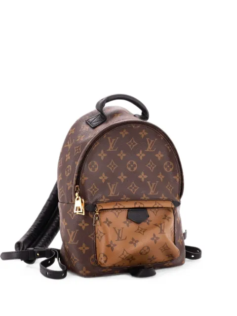 Louis Vuitton Pre-Owned Palm Springs Reverse Monogram Canvas PM backpack Brown QAD6PL0UT7YIB806