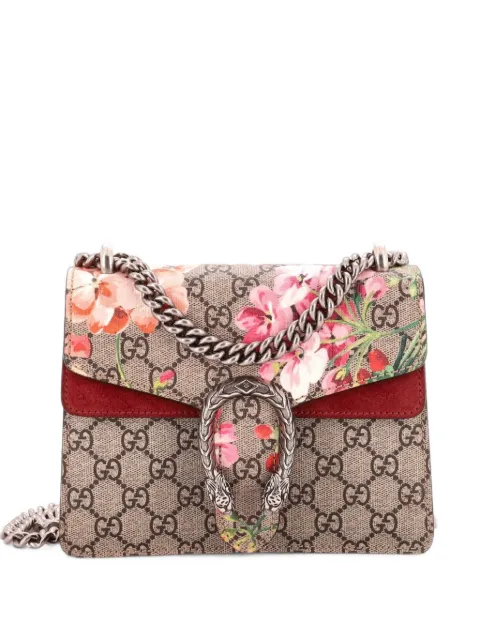 Gucci Pre-Owned Dionysus Bag Blooms Print GG Coated Canvas Mini shoulder bag Brown U7G3VOL09BFOZR4U