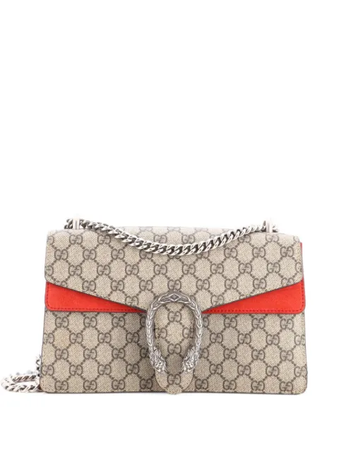 Gucci Pre-Owned Dionysus Bag GG Coated Canvas Small shoulder bag Brown 6HKN9OE4HI6TU4JT