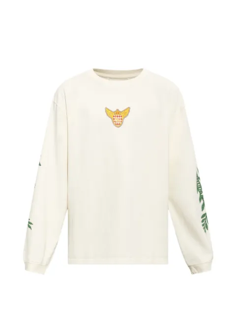 RHUDE Tripoli long sleeve T-shirt Neutrals RHPF26TT17012