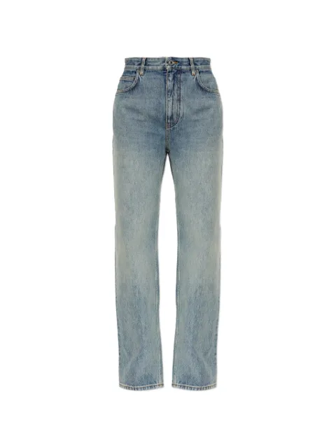 LOEWE Anagram-embroidered straight-leg jeans Blue S359Y11XEI