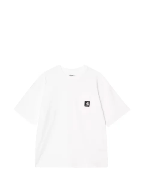 Carhartt WIP logo-patch pocket T-shirt White I037115
