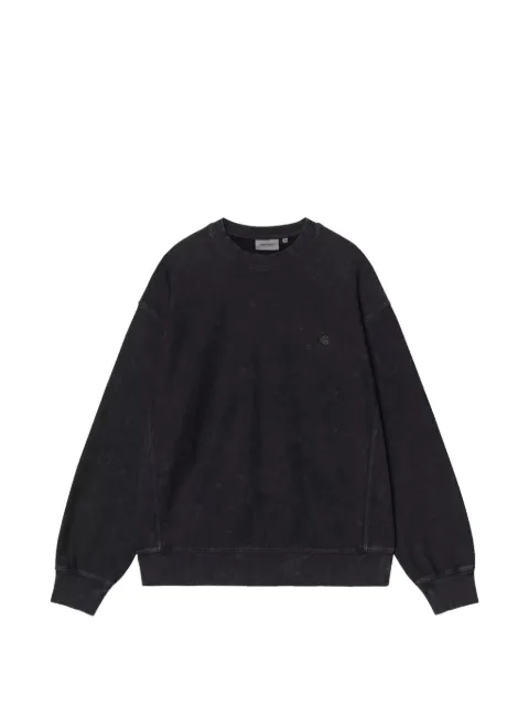 Carhartt WIP Lambert logo-embroidered sweater Black I037105