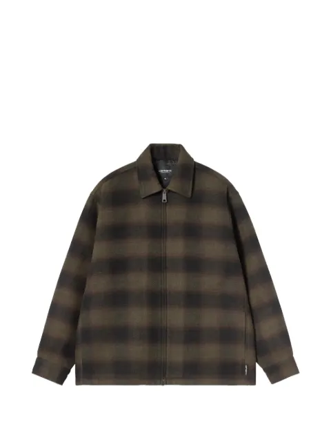 Carhartt WIP Alton check shirt jacket Brown I037132