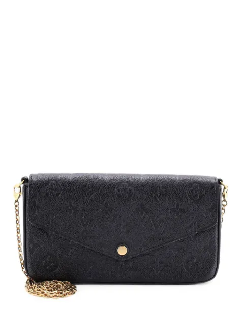 Louis Vuitton Pre-Owned Felicie Pochette Monogram Empreinte Leather crossbody bag Black 2826DMYL3GXPOU1U