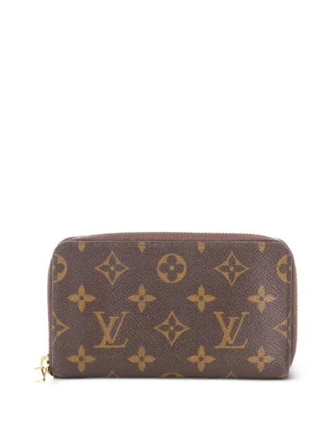 Louis Vuitton Pre-Owned Zippy Compact Wallet NM Monogram Canvas small wallets Brown 5MJA45B5CZS1MF69