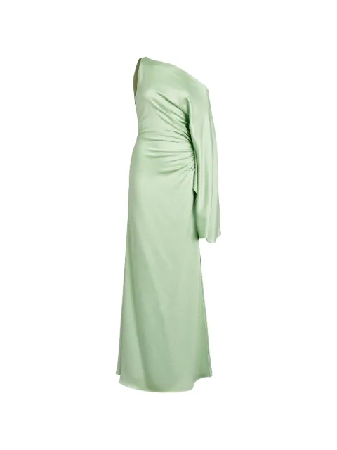Silvia Tcherassi Kesia one-shoulder gown maxi dress Green ST261427GREEN