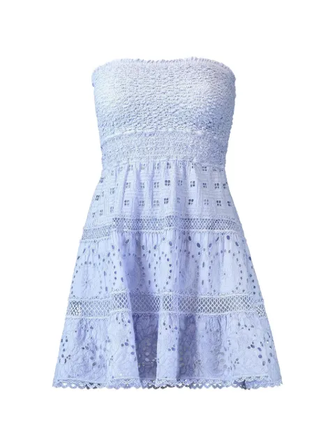 MISHA Cayenna strapless mini dress Blue CAYENNAPURPLE