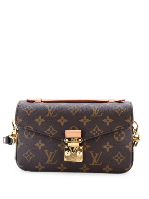 Louis Vuitton Pre-Owned Pochette Metis Monogram Canvas East West crossbody bag Brown 7FGNEUJH5LHCMGJ7