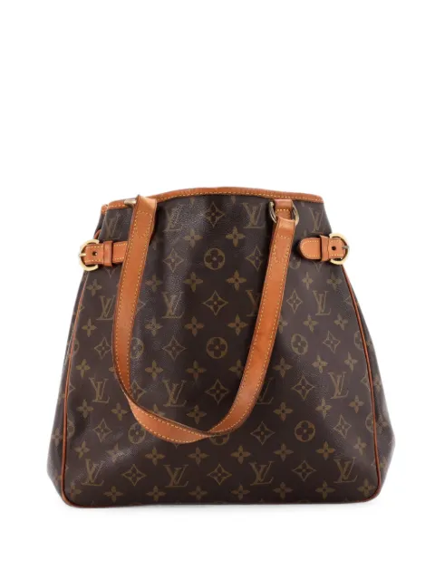 Louis Vuitton Pre-Owned Batignolles Handbag Monogram Canvas Vertical tote bag Brown JVMBRNWFG6O0PBS0