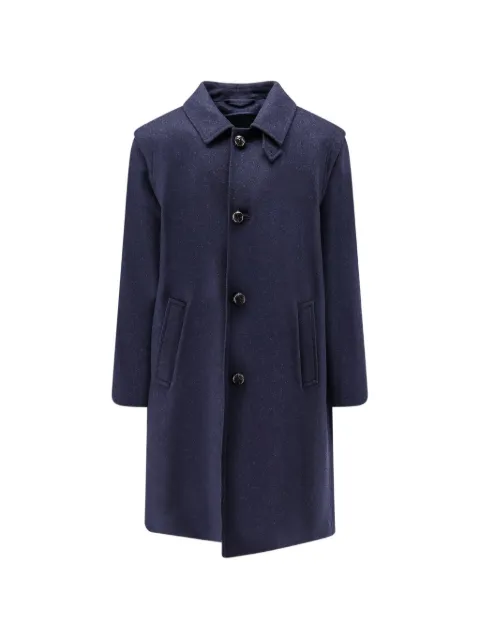 SCHNEIDERS Hubertus loden virgin-wool coat Blue SH1864360484