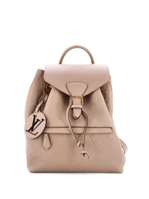 Louis Vuitton Pre-Owned Montsouris NM Monogram Empreinte Leather PM backpack Neutrals H6UUXT1AFGE1LDS5