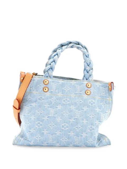 Louis Vuitton Pre-Owned Let Go Monogram Denim PM tote bag Blue 53ZMTZIEHVJF1IYI