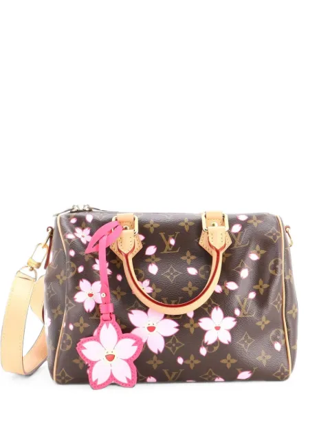 Louis Vuitton Pre-Owned x Takashi Murakami Speedy Handbag Limited Edition Cherry Blossom Monogram 25 satchel Brown 4CGADRDJHUAAORHE