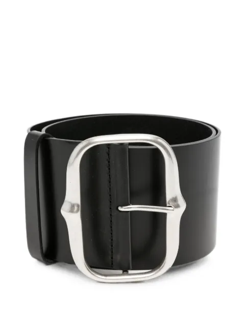 ISABEL MARANT wide leather belt Black CE455BFAD3A03A