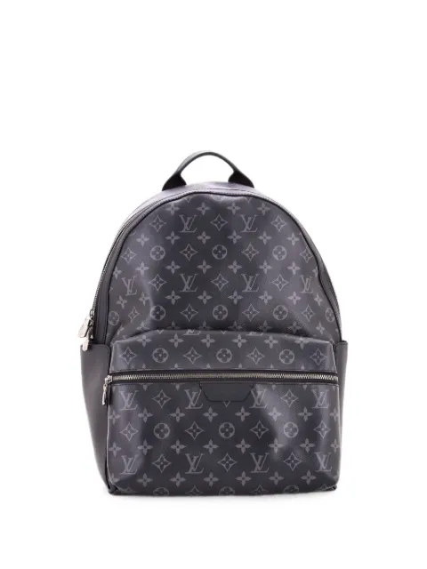 Louis Vuitton Pre-Owned Discovery Monogram Eclipse Canvas PM backpack Black E0NLU1ZMA17E82PC