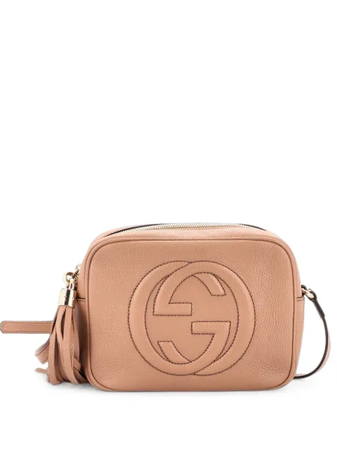 Gucci Pre-Owned Soho Disco Leather Small crossbody bag Brown A4VI8XQG5IOCTL22