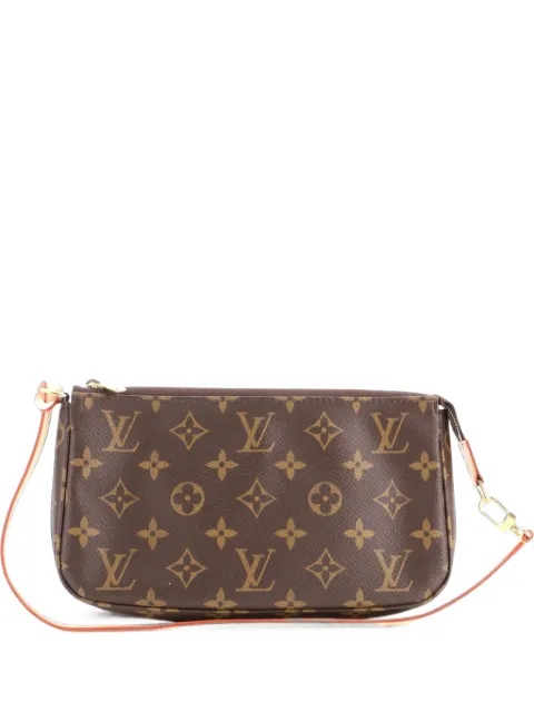 Louis Vuitton Pre-Owned Pochette Accessoires NM Monogram Canvas clutch bag Brown 0ZJHN9N3UUGYWX7E