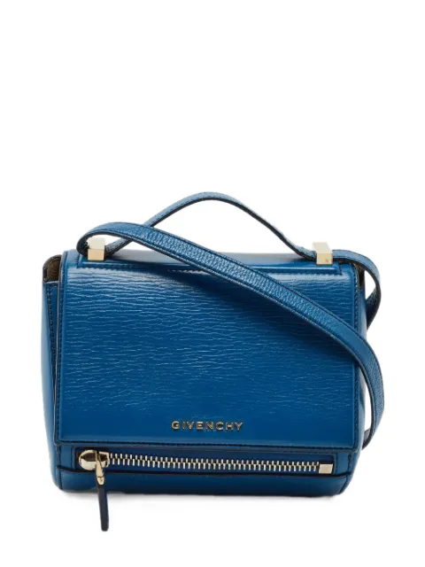 Givenchy Pre-Owned mini Pandora Box cross body bag Blue 1410078