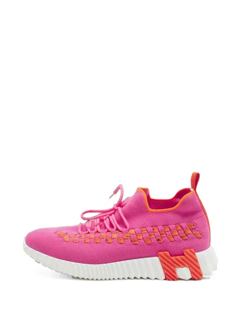 Hermès Pre-Owned Flex knit sneakers Pink 1410160