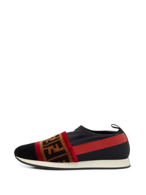 Fendi Pre-Owned Runaway slip-on sneakers Black 1410573
