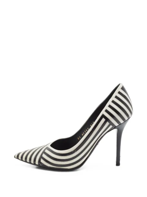 Ferragamo Pre-Owned Susi Patch pointed-toe pumps White 1410344