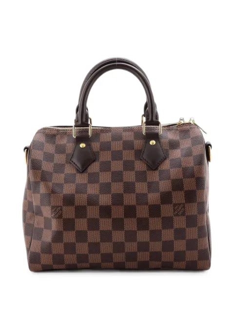 Louis Vuitton Pre-Owned Speedy Bandouliere Bag Damier 25 satchel Brown 4TZXJW6RJF4BPQAR