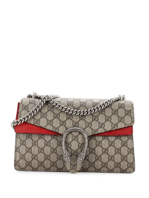 Gucci Pre-Owned Dionysus Bag GG Coated Canvas Small shoulder bag Brown 4NZTE84BNWQH208P