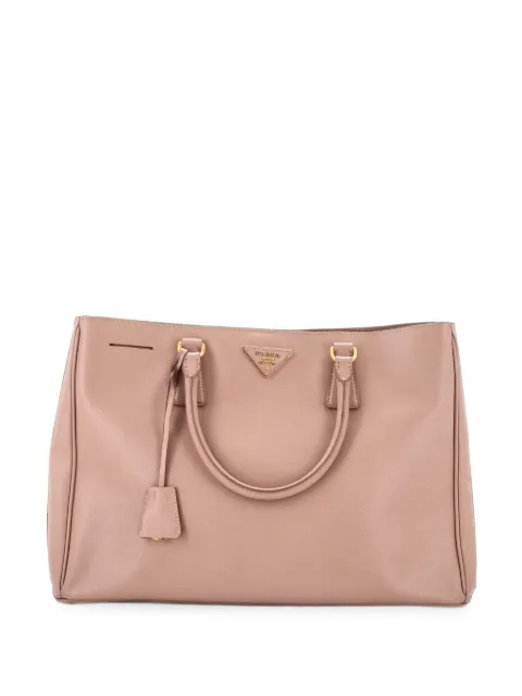 Prada Pre-Owned Lux Open Saffiano Leather Large tote bag Neutrals 1CMFD4HY81V5DG8W