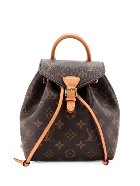 Louis Vuitton Pre-Owned Montsouris NM Monogram Canvas BB backpack Brown DMNQYMBZN6F2CCIS
