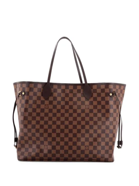 Louis Vuitton Pre-Owned Neverfull Damier GM tote bag Brown 1AFYA7VE76B0Q381