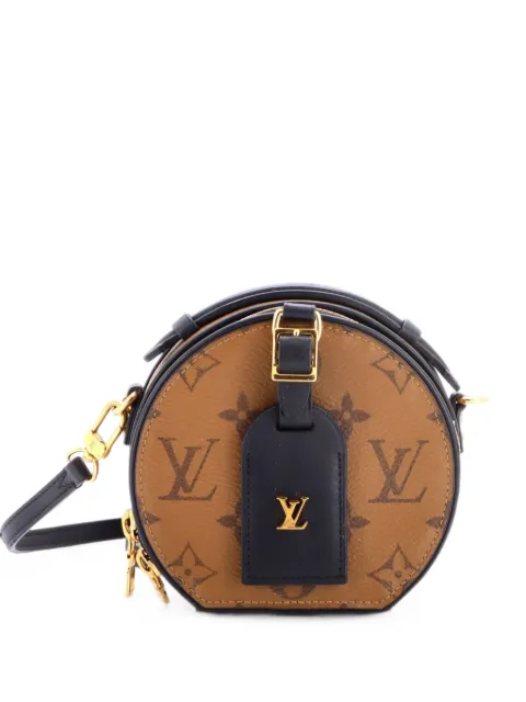 Louis Vuitton Pre-Owned Mini Boite Chapeau Bag Reverse Monogram Canvas crossbody bag Brown 3K5N2V3D5640BDWI