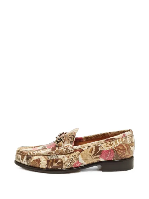 Ferragamo Pre-Owned Gancini loafers Neutrals 1380805