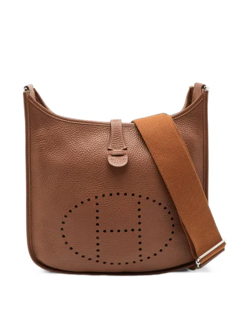 Hermès Pre-Owned 2014 29 Evelyne shoulder bag Brown 1410608