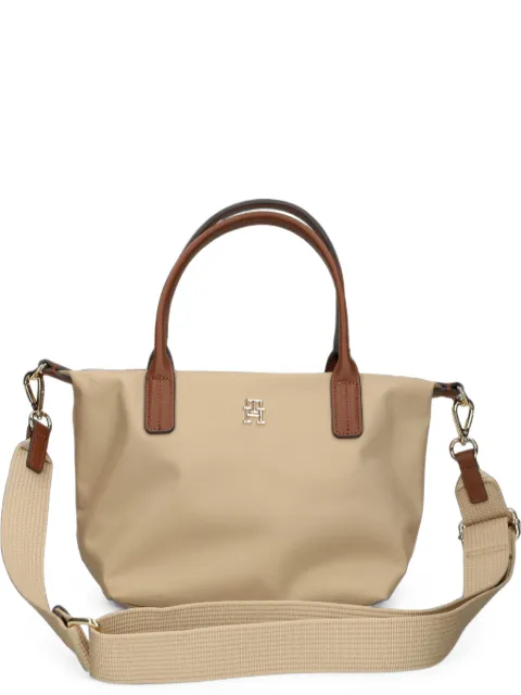 Tommy Hilfiger Popette logo-plaque tote bag Neutrals AW0AW17709