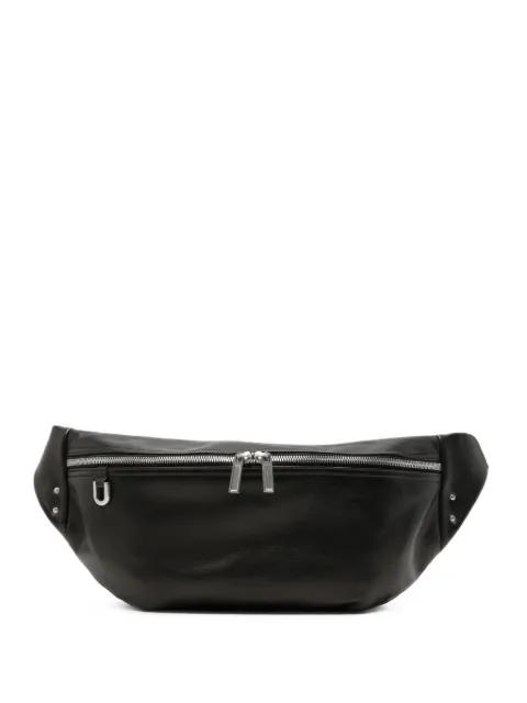 Rick Owens leather belt bag Black RA02F0931LCN