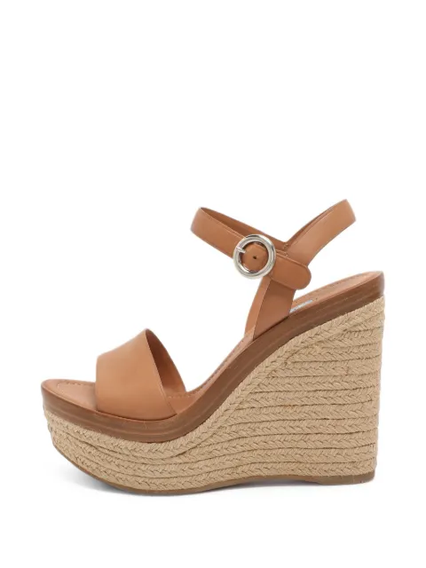 Prada Pre-Owned wedge platform sandals Brown 1329728