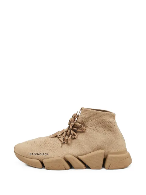 Balenciaga Pre-Owned Speed lace-up sneakers Neutrals 1410870