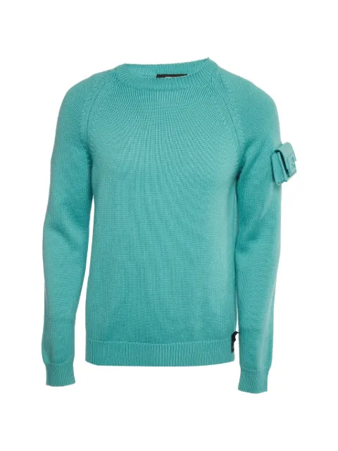 Fendi Pre-Owned Baguette pocket sweater Blue 1410051