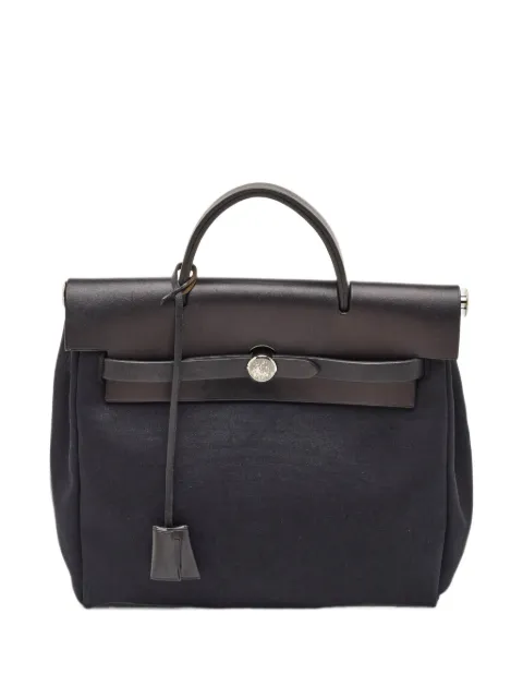 Hermès Pre-Owned 2003 31 Herbag satchel bag Black 1347710
