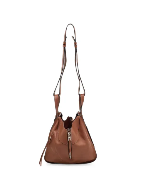 Loewe Pre-Owned 2016 small Hammock leather tote bag Brown 1407606