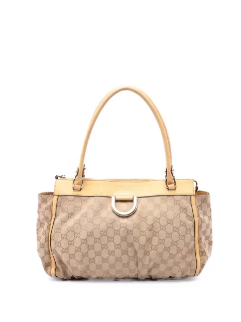 Gucci Pre-Owned 2016-2026 GG Canvas Abbey D Ring tote bag Neutrals LJ285BBQ7NEK1D3K