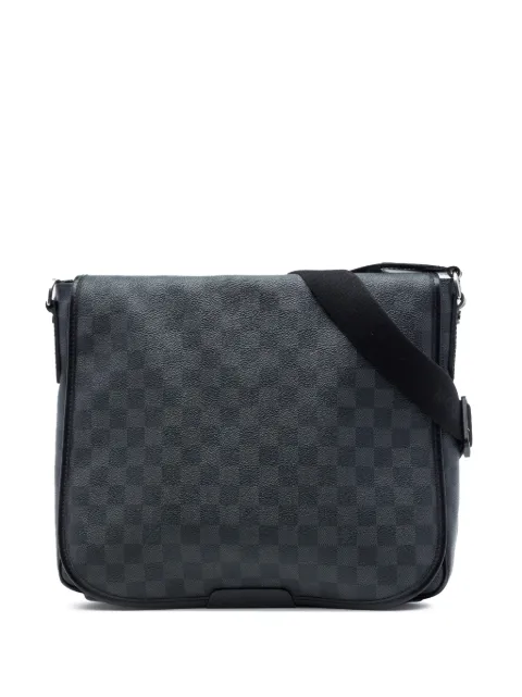 Louis Vuitton Pre-Owned 2012 Damier Graphite Daniel MM crossbody bag Black YB7J3GFHCANJXHRS