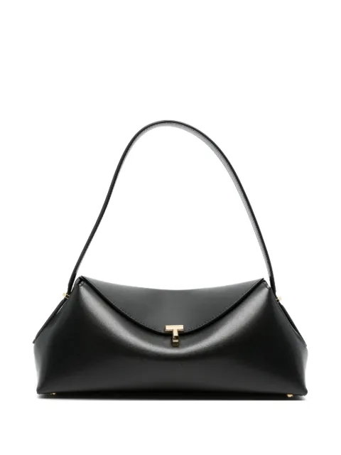 TOTEME T-lock leather tote bag Black 263WAL0127LE0025001
