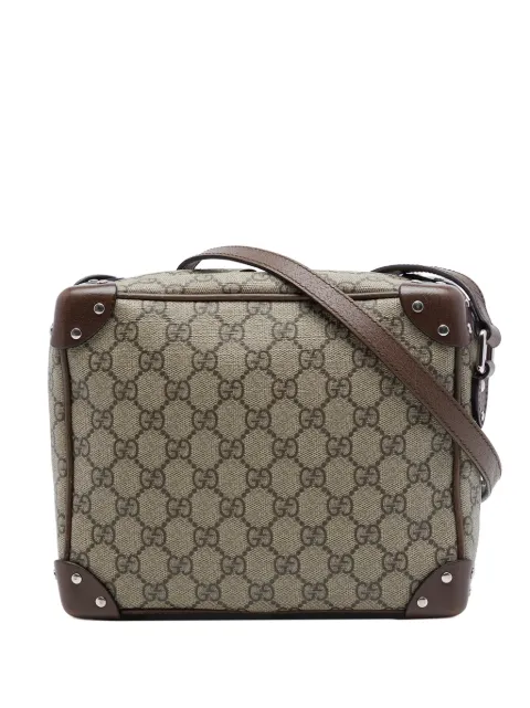 Gucci Pre-Owned 2016-2026 GG Supreme Soft Trunk crossbody bag Neutrals RELCHFSX8T0WQ1KS