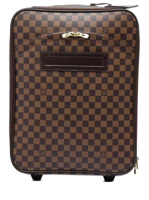 Louis Vuitton Pre-Owned 2003 Damier Ebene Pegase Legere 45 travel bag Brown O6CD9Y07Z65TZLT7