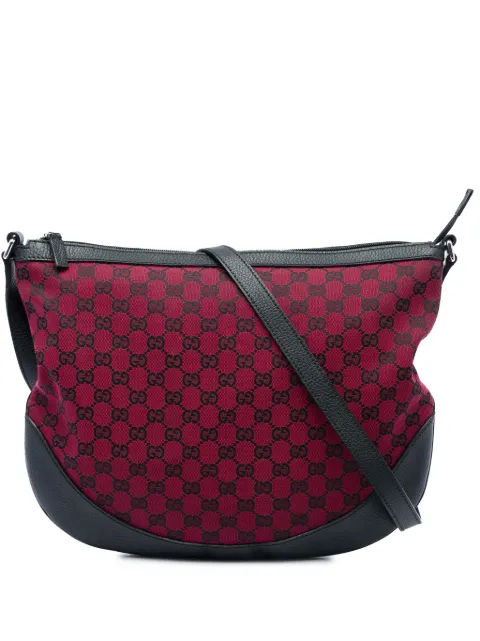 Gucci Pre-Owned 2016-2026 GG Canvas crossbody bag Red 1E9T43KZ9350ITNS